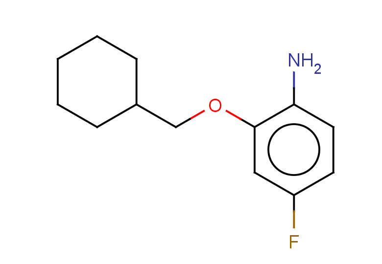 2-(cyclohexylmethoxy)-4-fluoroaniline