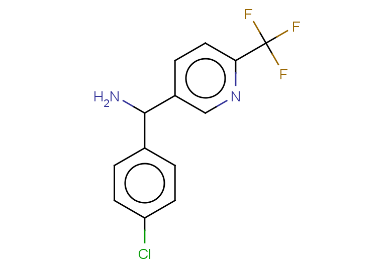 (4-chlorophenyl)[6-(trifluoromethyl)pyridin-3-yl]methanamine