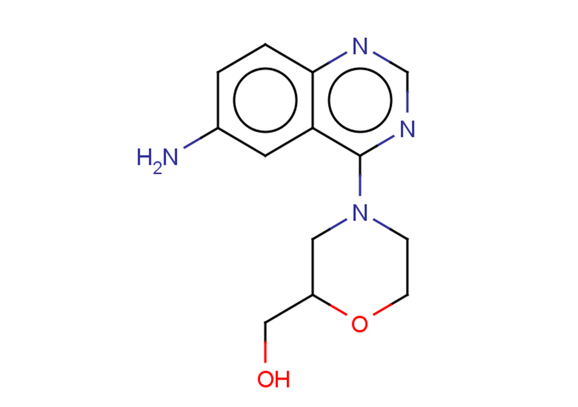 [4-(6-aminoquinazolin-4-yl)morpholin-2-yl]methanol