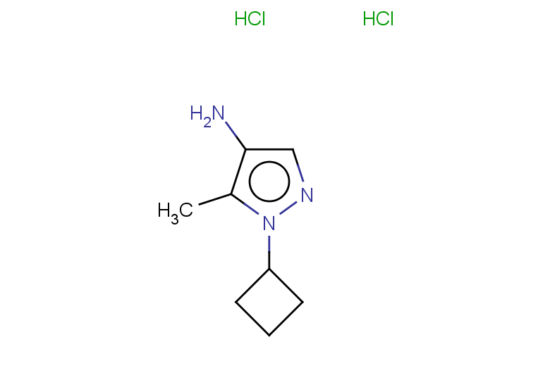 1-cyclobutyl-5-methyl-1H-pyrazol-4-amine dihydrochloride