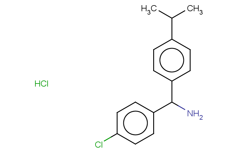 (4-chlorophenyl)[4-(propan-2-yl)phenyl]methanamine hydrochloride
