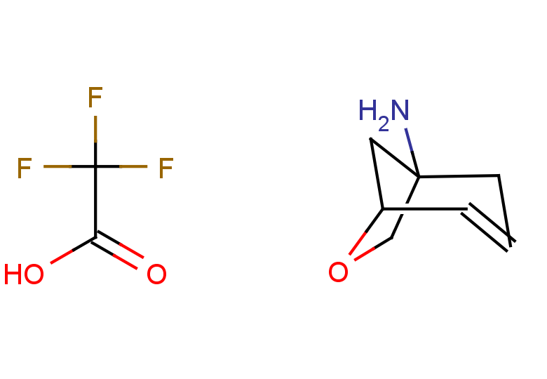 6-oxabicyclo[3.2.1]oct-3-en-1-amine, trifluoroacetic acid