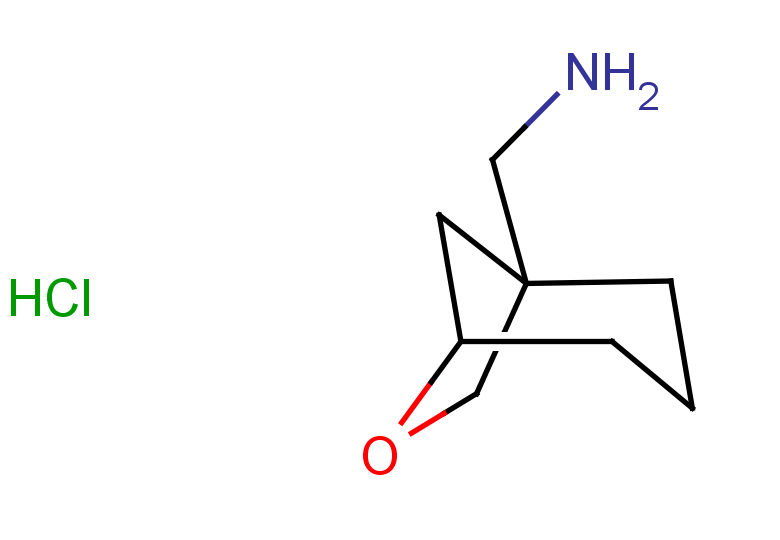 {6-oxabicyclo[3.2.1]octan-1-yl}methanamine hydrochloride