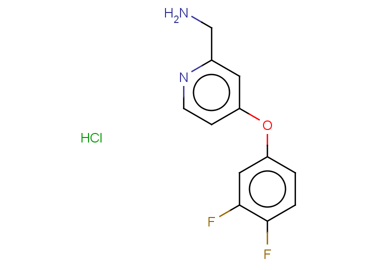 [4-(3,4-difluorophenoxy)pyridin-2-yl]methanamine hydrochloride