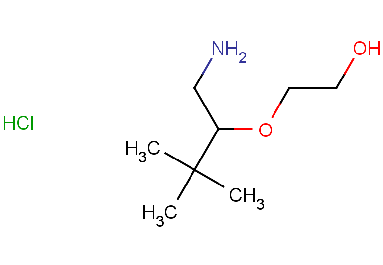 2-[(1-amino-3,3-dimethylbutan-2-yl)oxy]ethan-1-ol hydrochloride