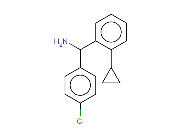 (4-chlorophenyl)(2-cyclopropylphenyl)methanamine