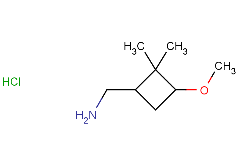 (3-methoxy-2,2-dimethylcyclobutyl)methanamine hydrochloride
