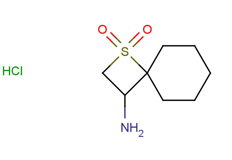 3-amino-1lambda6-thiaspiro[3.5]nonane-1,1-dione hydrochloride