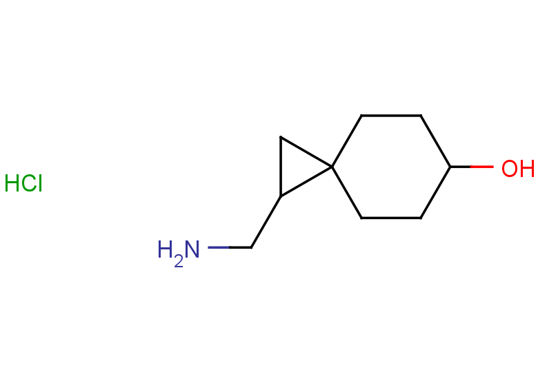 1-(aminomethyl)spiro[2.5]octan-6-ol hydrochloride, Mixture of diastereomers