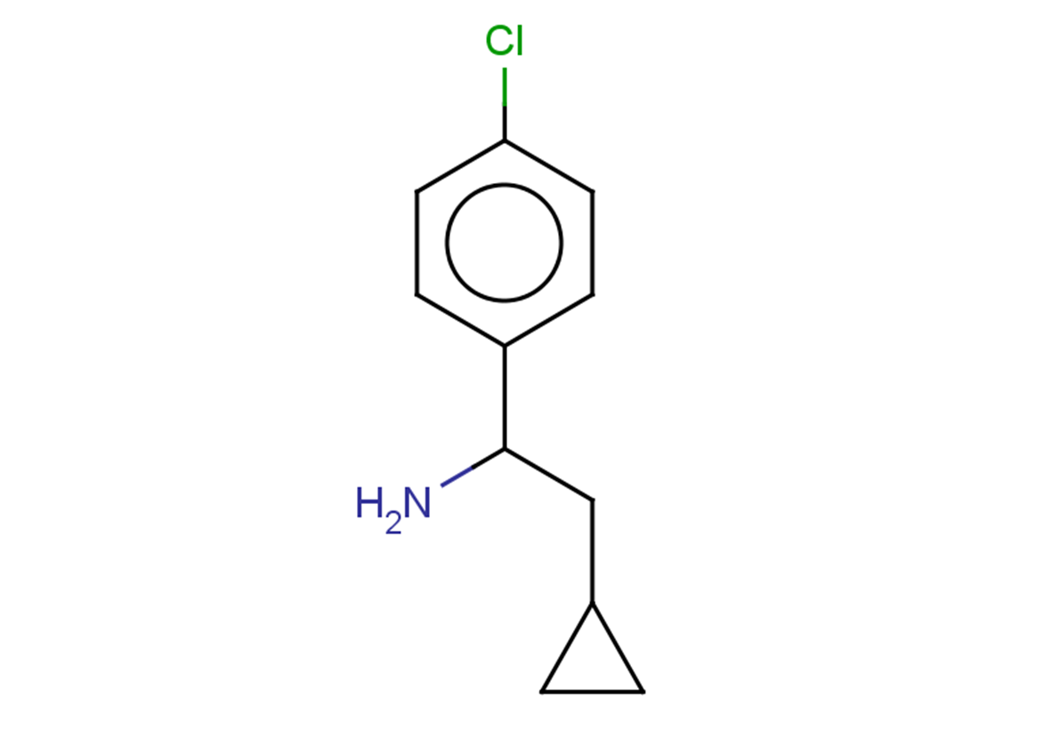 1-(4-chlorophenyl)-2-cyclopropylethan-1-amine