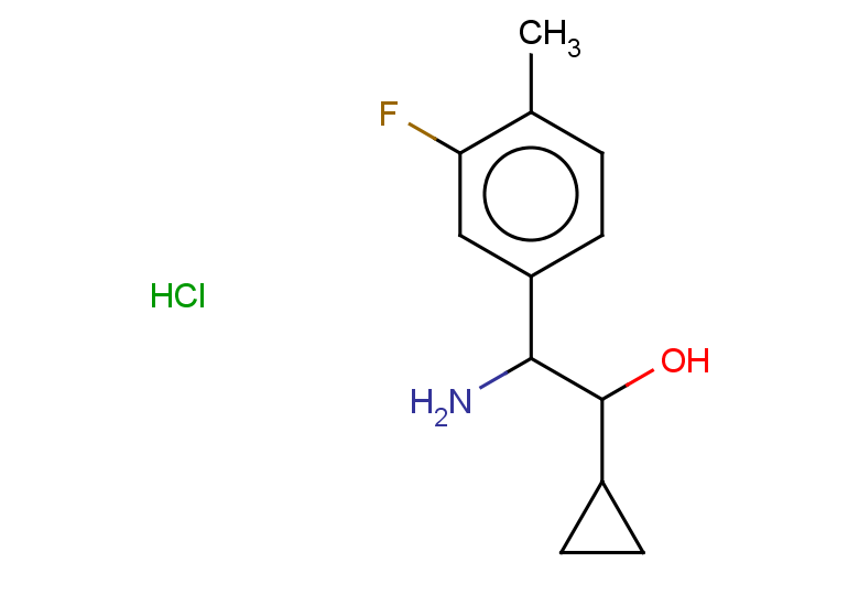 2-amino-1-cyclopropyl-2-(3-fluoro-4-methylphenyl)ethan-1-ol hydrochloride
