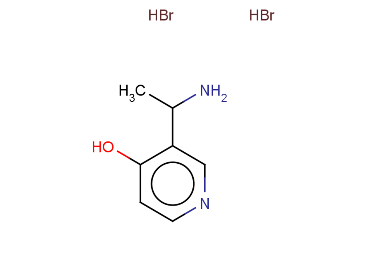 3-(1-aminoethyl)pyridin-4-ol dihydrobromide