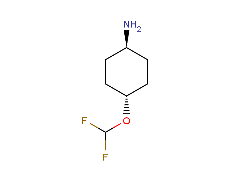 rac-(1r,4r)-4-(difluoromethoxy)cyclohexan-1-amine, trans
