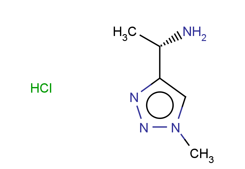 (1S)-1-(1-methyl-1H-1,2,3-triazol-4-yl)ethan-1-amine hydrochloride