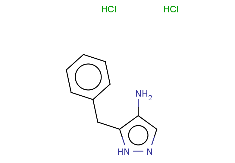 5-benzyl-1H-pyrazol-4-amine dihydrochloride