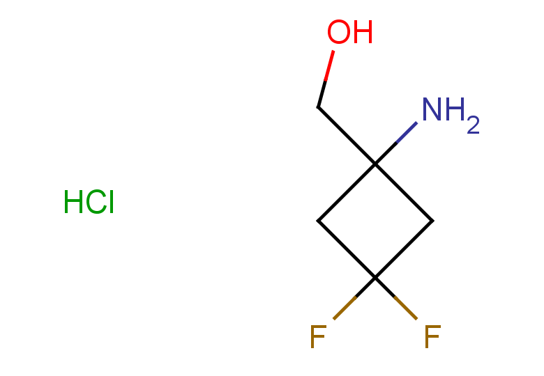 (1-amino-3,3-difluorocyclobutyl)methanol hydrochloride