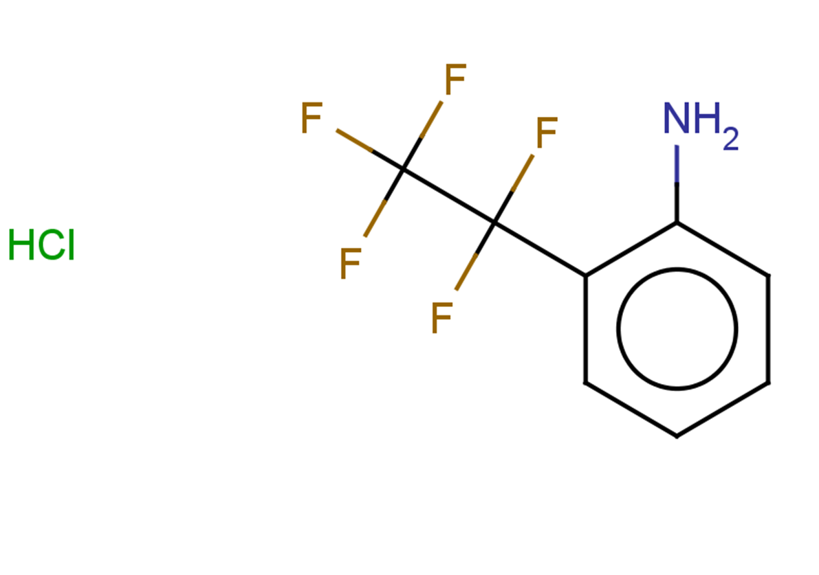 2-(1,1,2,2,2-pentafluoroethyl)aniline hydrochloride