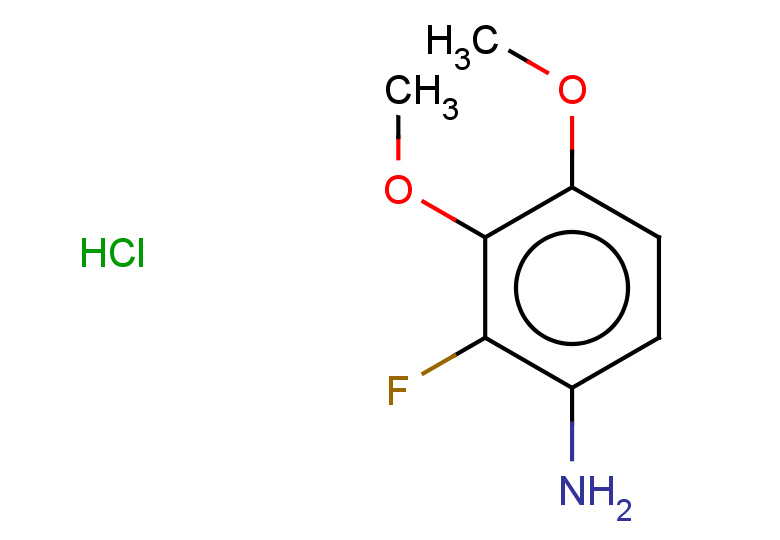 2-fluoro-3,4-dimethoxyaniline hydrochloride