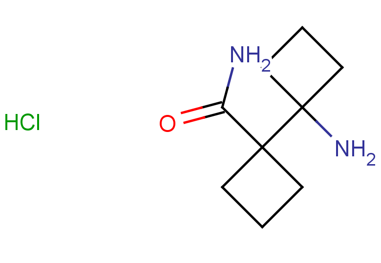 1'-amino-[1,1'-bi(cyclobutane)]-1-carboxamide hydrochloride