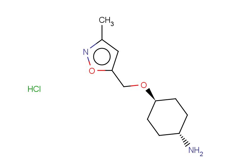 rac-(1r,4r)-4-[(3-methyl-1,2-oxazol-5-yl)methoxy]cyclohexan-1-amine hydrochloride, trans