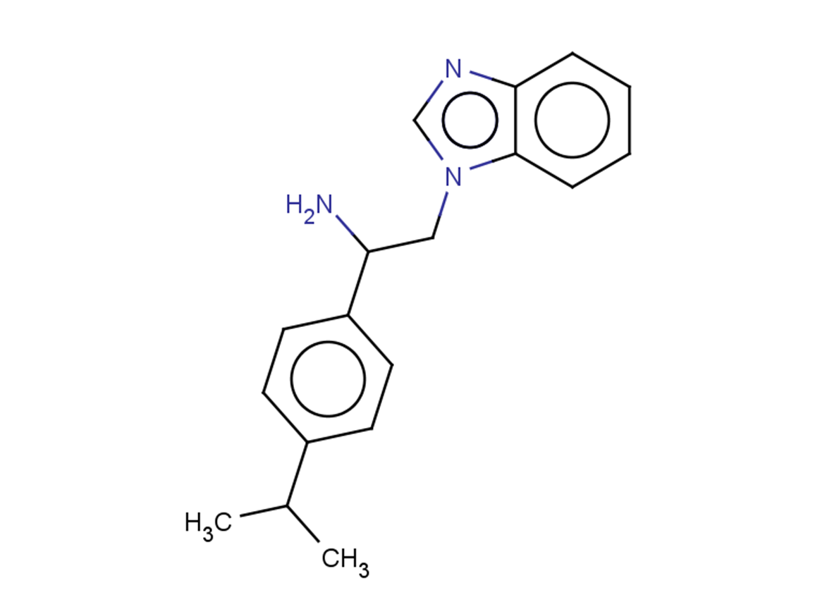 2-(1H-1,3-benzodiazol-1-yl)-1-[4-(propan-2-yl)phenyl]ethan-1-amine