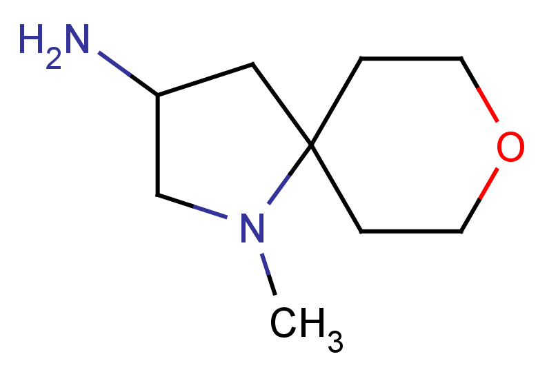 1-methyl-8-oxa-1-azaspiro[4.5]decan-3-amine