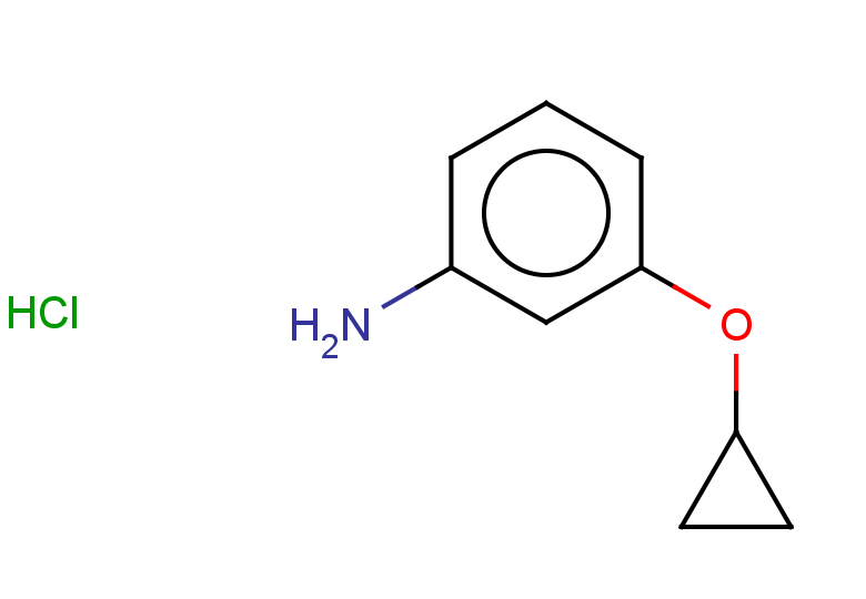 3-cyclopropoxyaniline hydrochloride