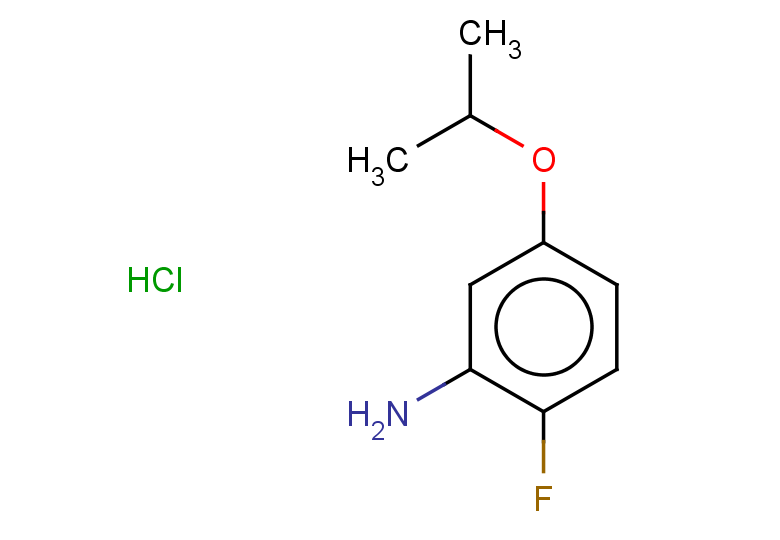2-fluoro-5-(propan-2-yloxy)aniline hydrochloride