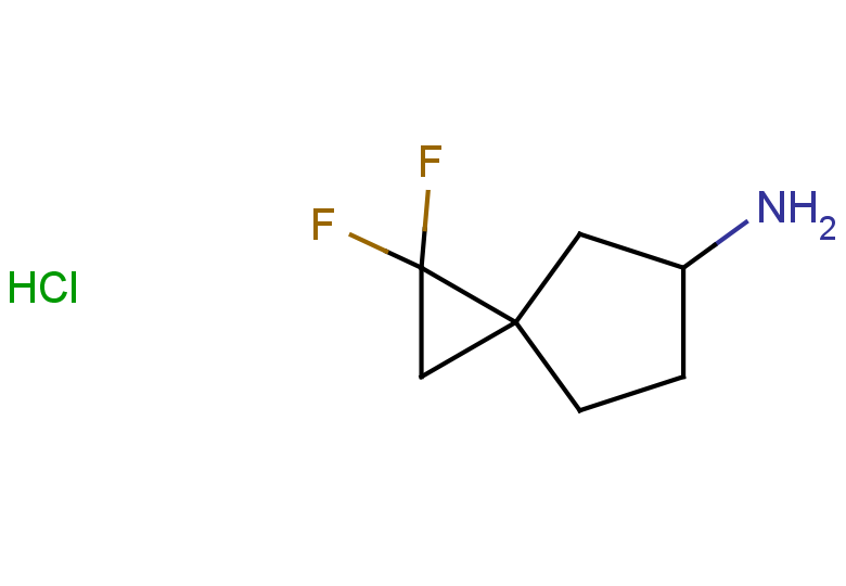 1,1-difluorospiro[2.4]heptan-5-amine hydrochloride, Mixture of diastereomers