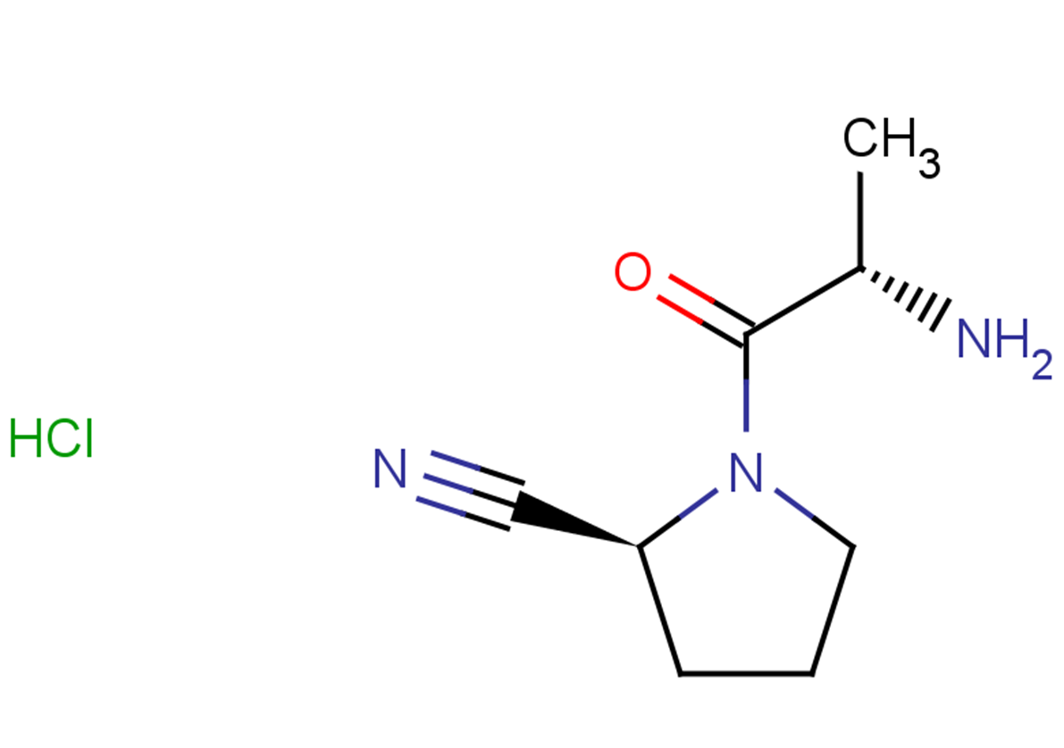 (2S)-1-[(2S)-2-aminopropanoyl]pyrrolidine-2-carbonitrile hydrochloride