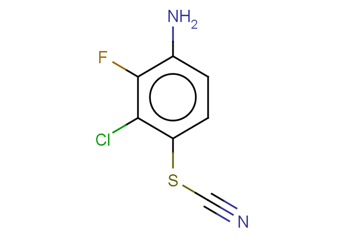 [(4-amino-2-chloro-3-fluorophenyl)sulfanyl]formonitrile