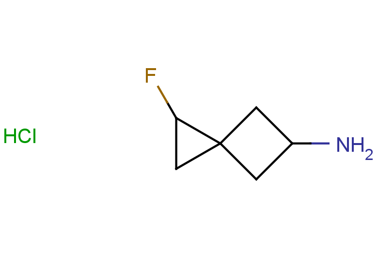 1-fluorospiro[2.3]hexan-5-amine hydrochloride