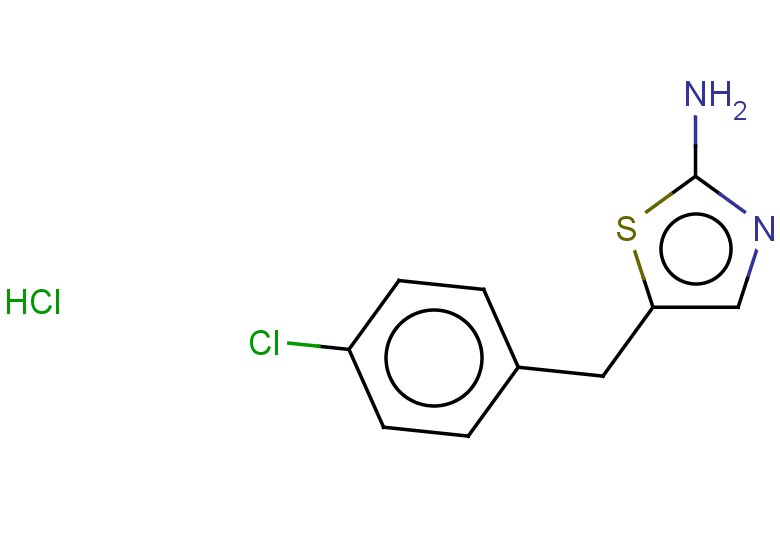 5-[(4-chlorophenyl)methyl]-1,3-thiazol-2-amine hydrochloride