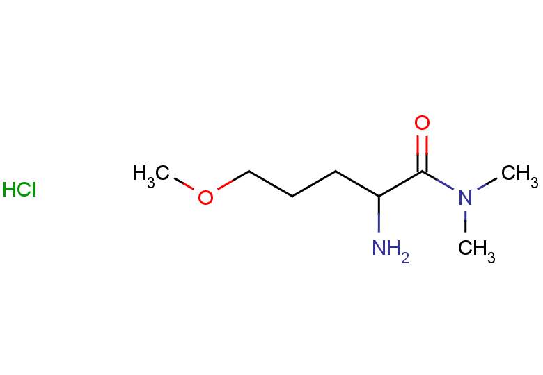 2-amino-5-methoxy-N,N-dimethylpentanamide hydrochloride