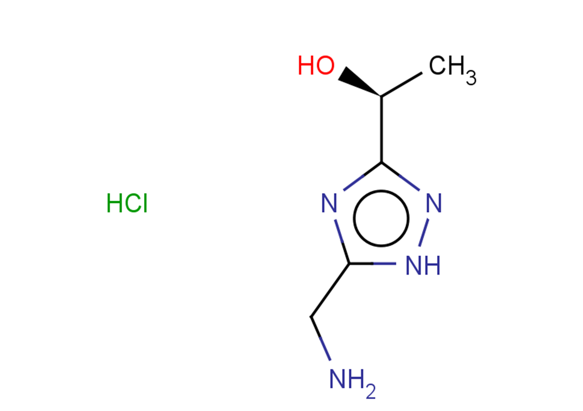 (1S)-1-[5-(aminomethyl)-1H-1,2,4-triazol-3-yl]ethan-1-ol hydrochloride