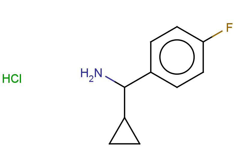 cyclopropyl(4-fluorophenyl)methanamine hydrochloride