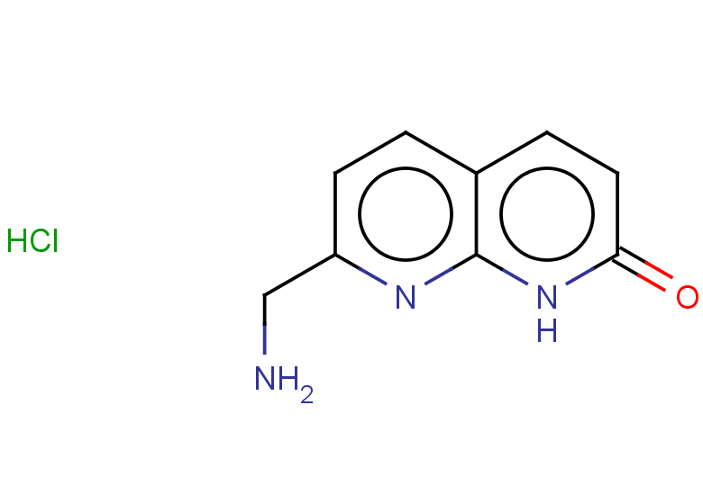 7-(aminomethyl)-1,2-dihydro-1,8-naphthyridin-2-one hydrochloride