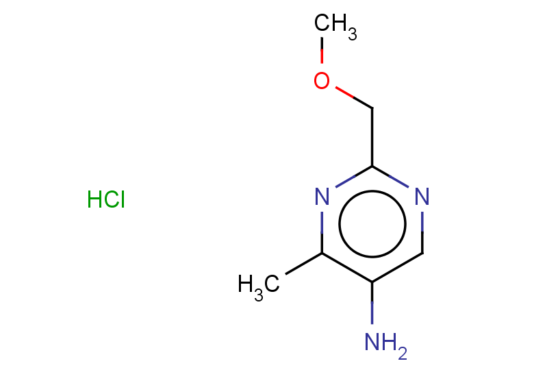 2-(methoxymethyl)-4-methylpyrimidin-5-amine hydrochloride