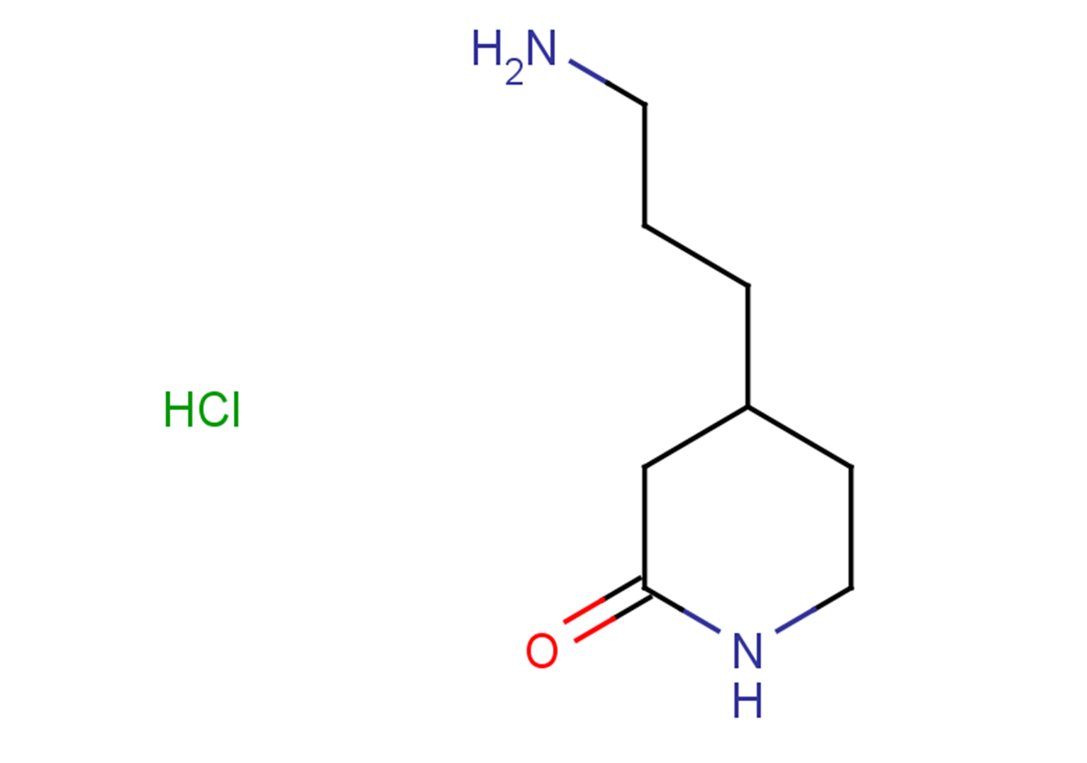 4-(3-aminopropyl)piperidin-2-one hydrochloride