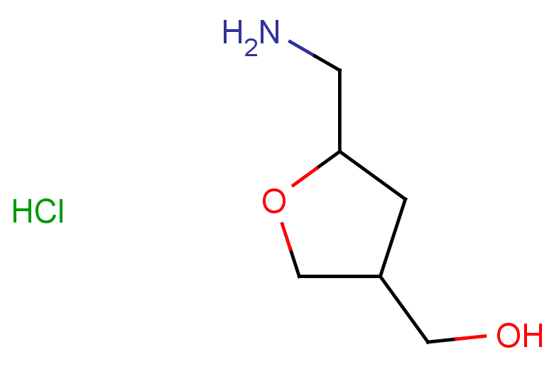 [5-(aminomethyl)oxolan-3-yl]methanol hydrochloride, Mixture of diastereomers