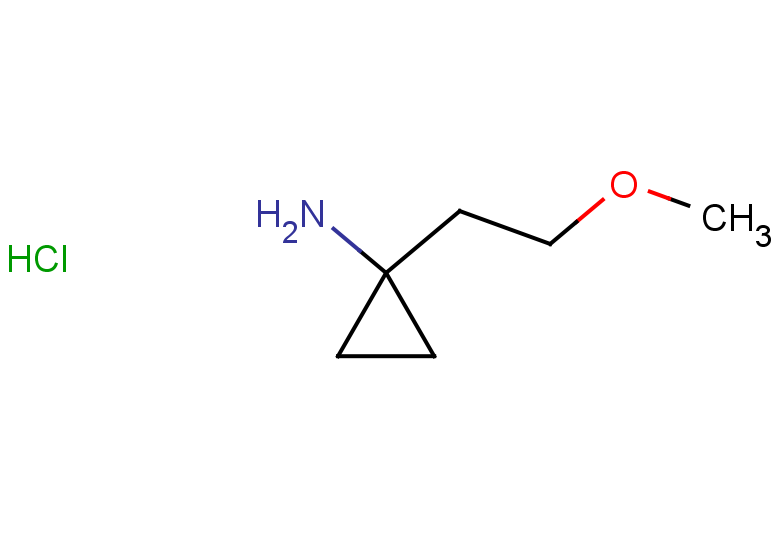 1-(2-methoxyethyl)cyclopropan-1-amine hydrochloride