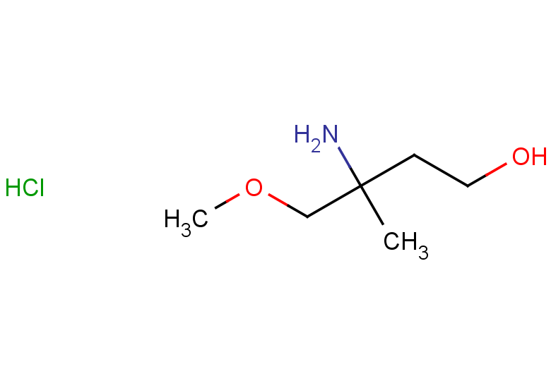 3-amino-4-methoxy-3-methylbutan-1-ol hydrochloride
