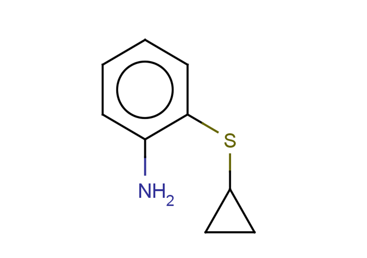 2-(cyclopropylsulfanyl)aniline