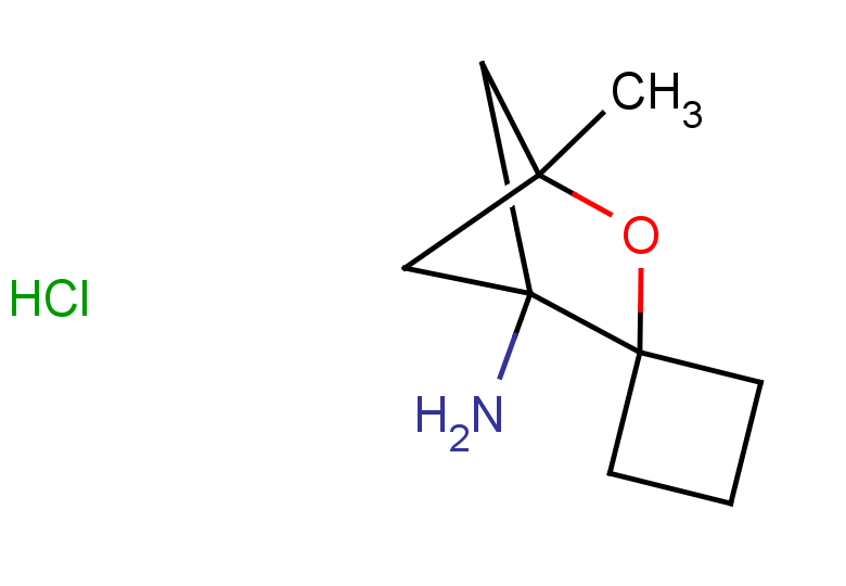 4-methyl-3-oxaspiro[bicyclo[2.1.1]hexane-2,1'-cyclobutane]-1-amine hydrochloride