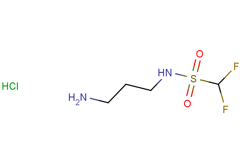 N-(3-aminopropyl)-1,1-difluoromethanesulfonamide hydrochloride