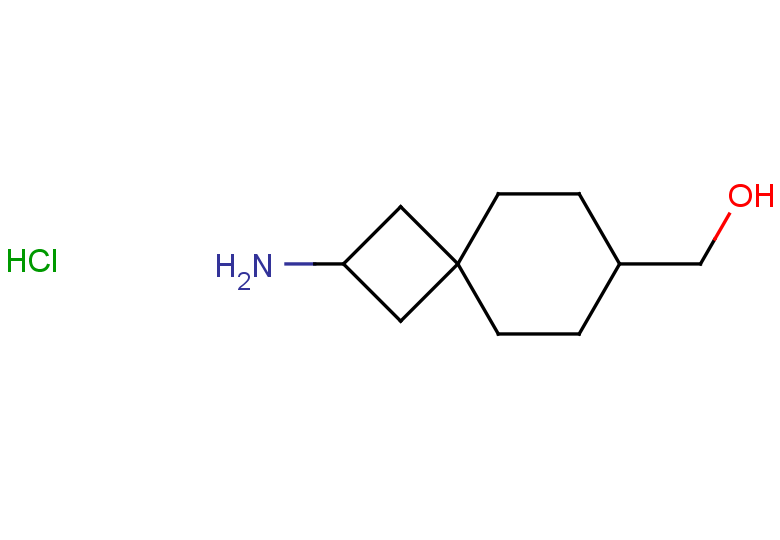 {2-aminospiro[3.5]nonan-7-yl}methanol hydrochloride