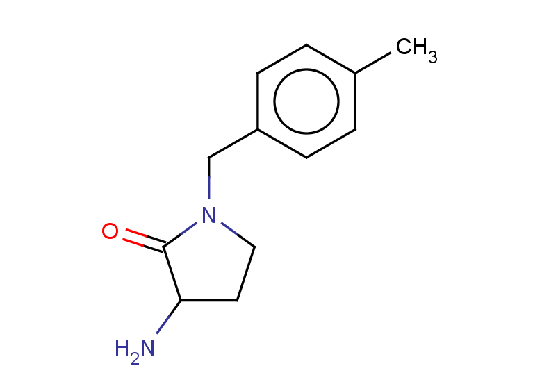 3-amino-1-[(4-methylphenyl)methyl]pyrrolidin-2-one