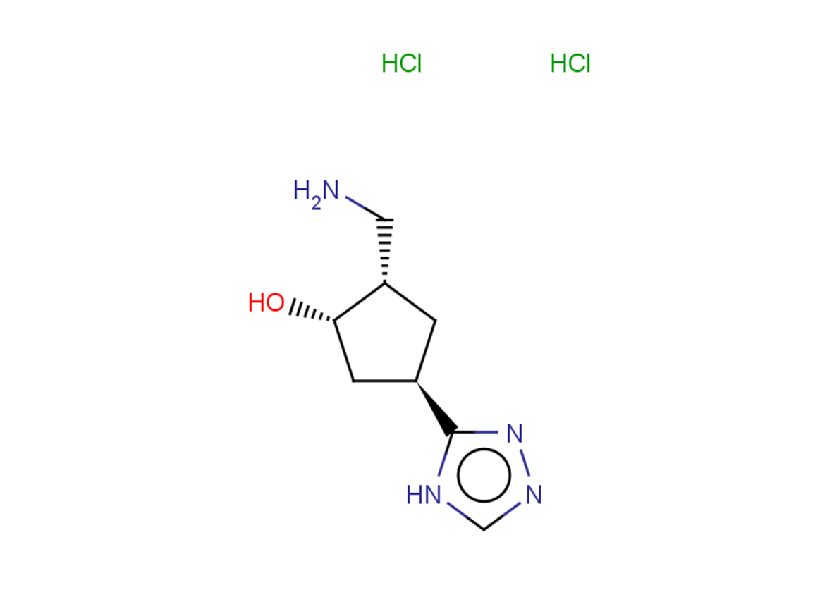 rac-(1R,2R,4S)-2-(aminomethyl)-4-(4H-1,2,4-triazol-3-yl)cyclopentan-1-ol dihydrochloride