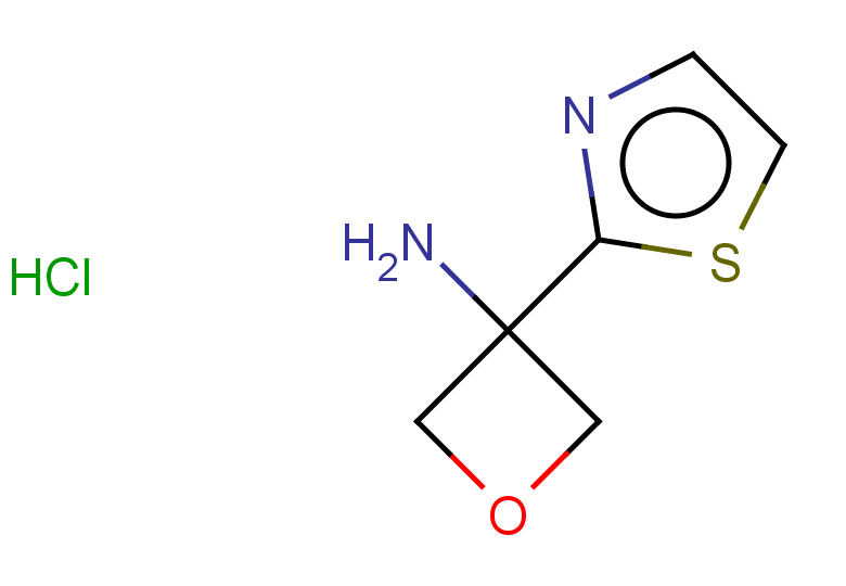 3-(1,3-thiazol-2-yl)oxetan-3-amine hydrochloride