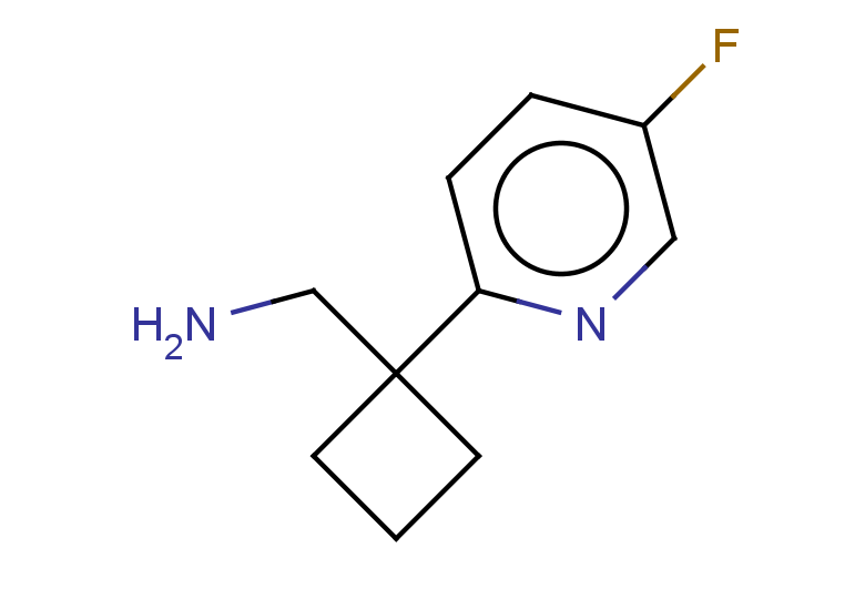 1-[1-(5-fluoropyridin-2-yl)cyclobutyl]methanamine